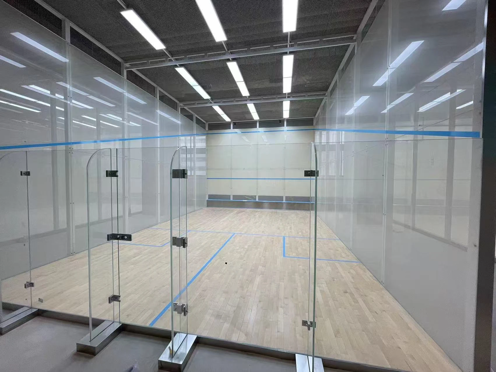 Squash court system concept